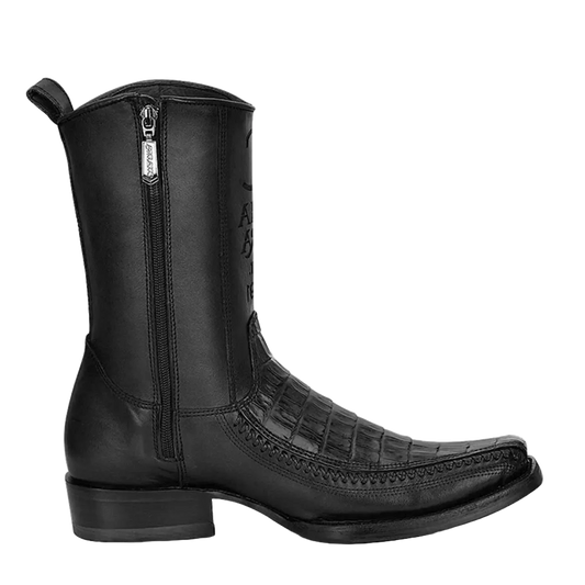 CU805 CUADRA CAIMAN BLACK BOOTS