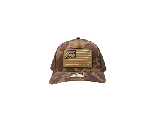 A300089802 CAMO AMERICAN HAT-CAMO CAFE