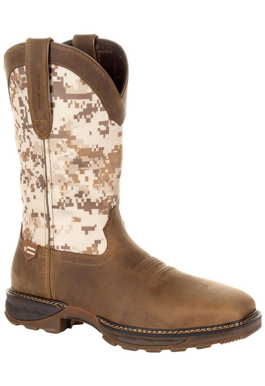 DDB0207 MAVERICK STEEL TOE-BROWN/CAMO