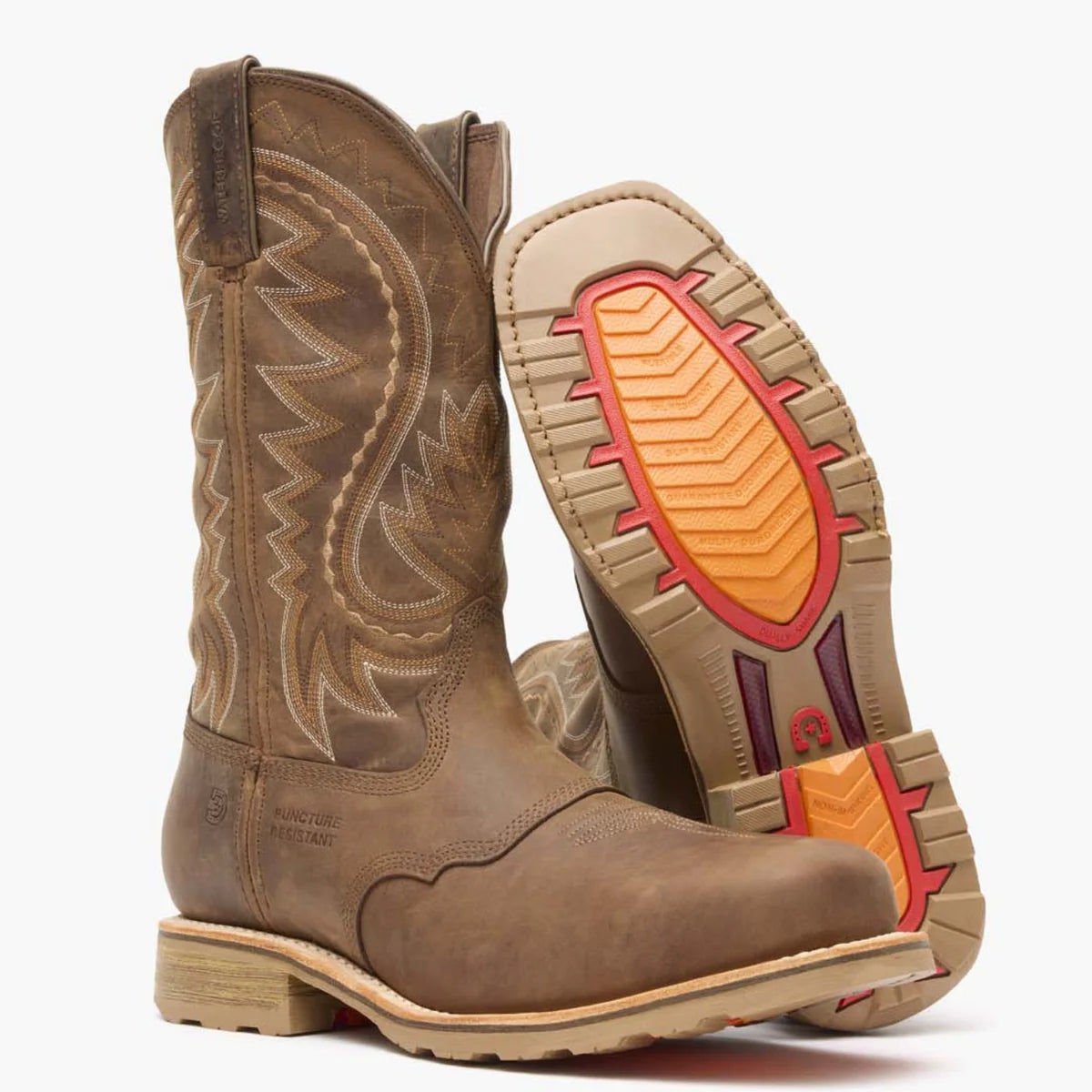 DDB0297 DURANGO MAVERICK PRO STEEL TOE WATERPROOF WESTERN WORK BOOT