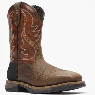 DDB0496 DURANGO REBEL STEEL TOE WORK BOOTS