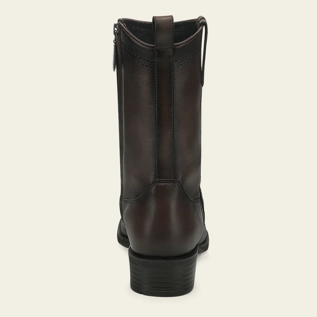 CC300 URBAN BOOT IN GENUINE FUSCUS LEATHER FOR MEN CUADRA