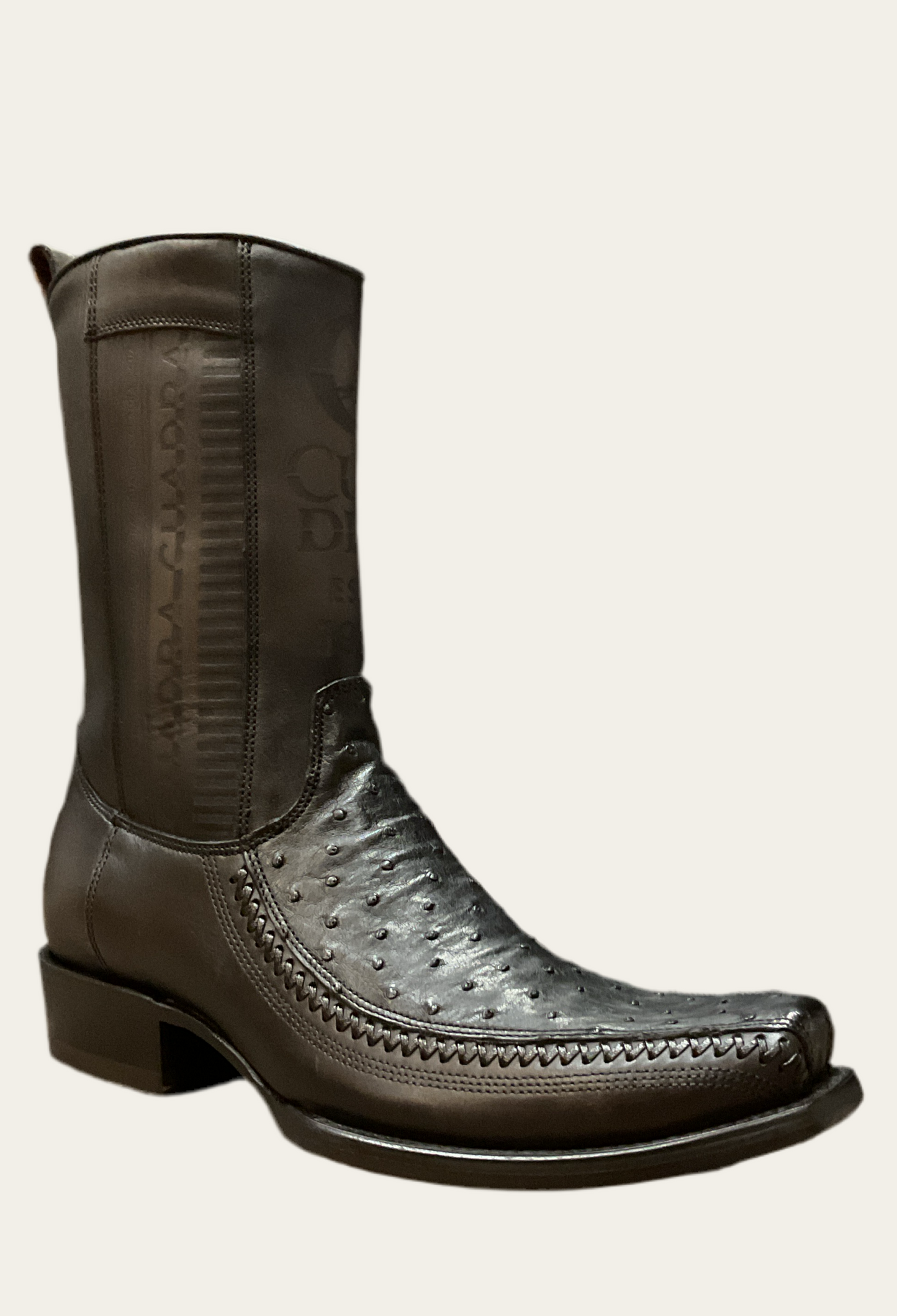 CU802 1J2KA1 BOTA AVESTRUZ-NEGRO