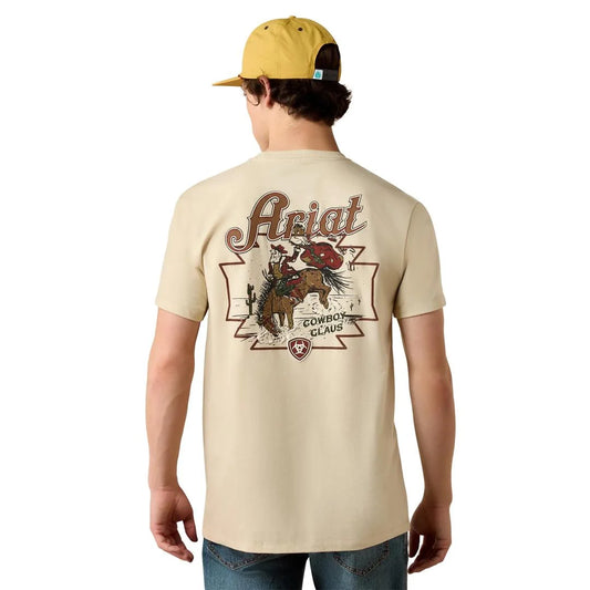 10080588 ARIAT COWBOY CLAUS T-SHIRT