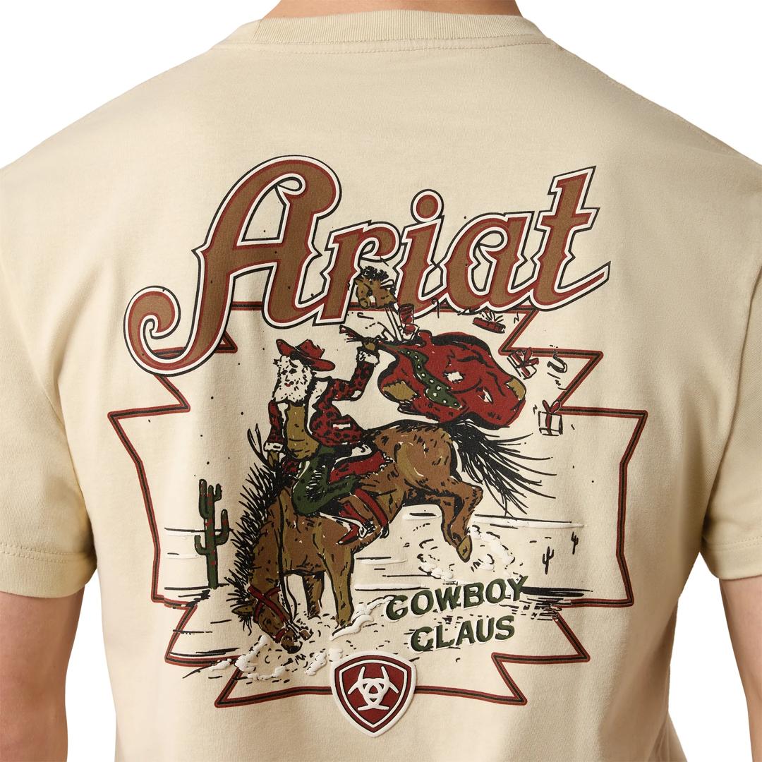 10080588 ARIAT COWBOY CLAUS T-SHIRT