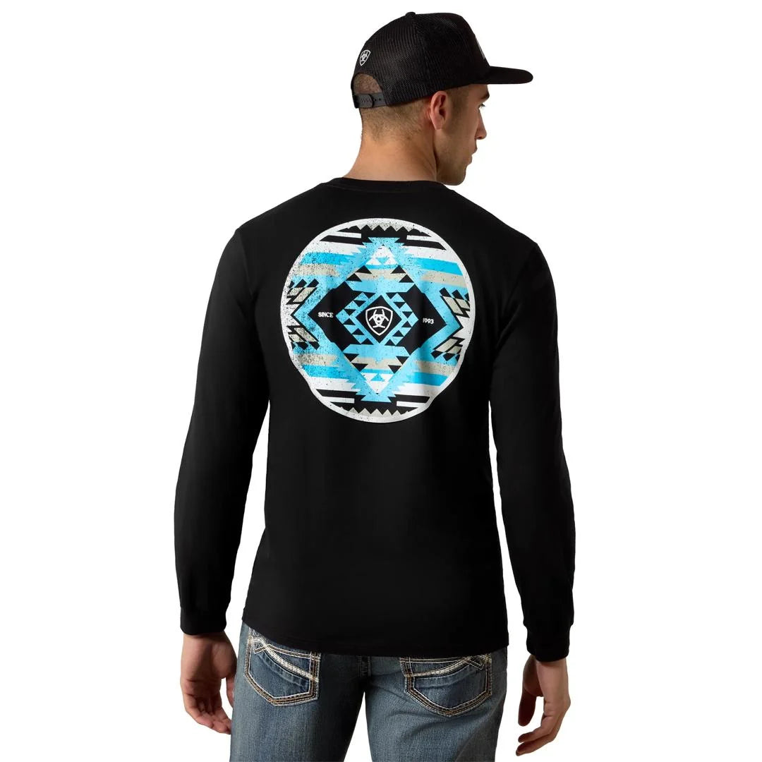 10080687 ARIAT DESERT WANDERER CIRCLE LONG SLEEVE TSHIRT