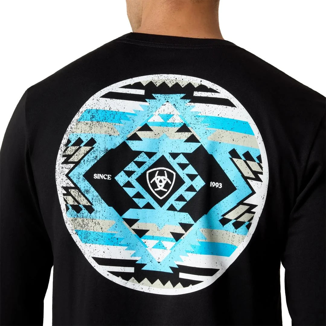 10080687 ARIAT DESERT WANDERER CIRCLE LONG SLEEVE TSHIRT