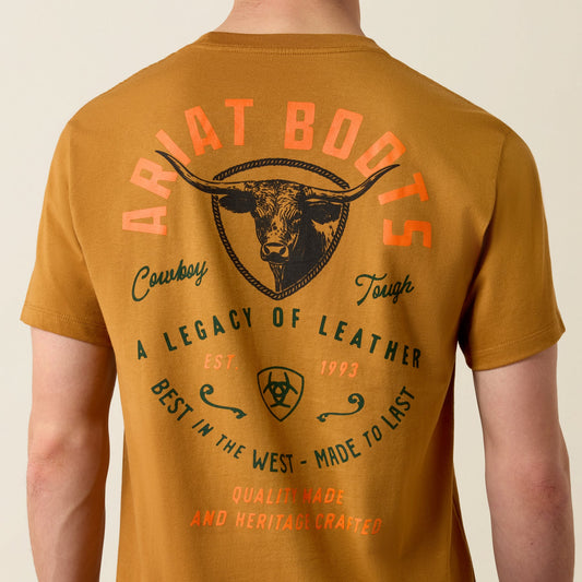10080739 ARIAT STAMPEDE CRAFT T-SHIRT