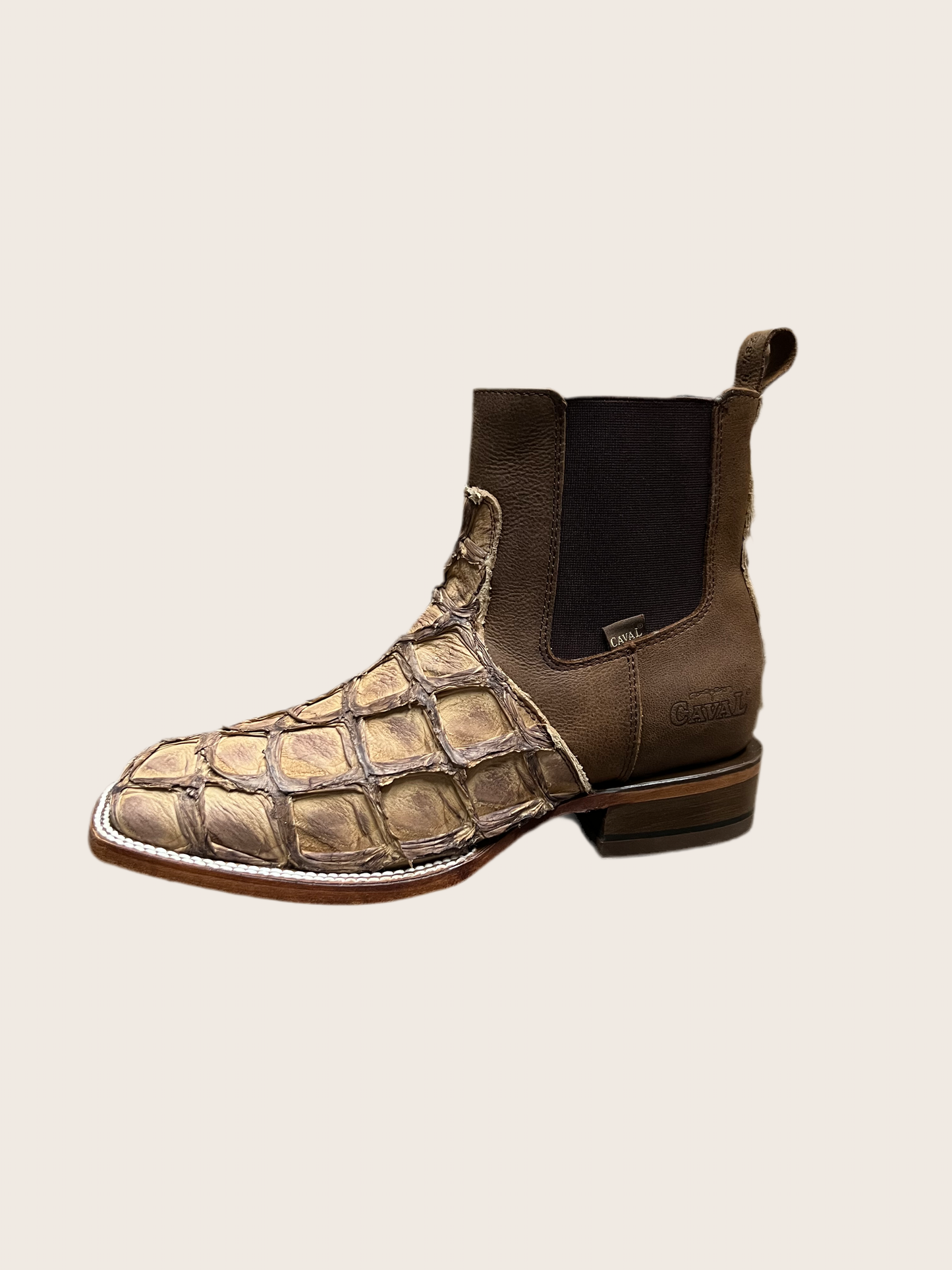 610 BOTIN EXOTICO PIRARUCU-BROWN