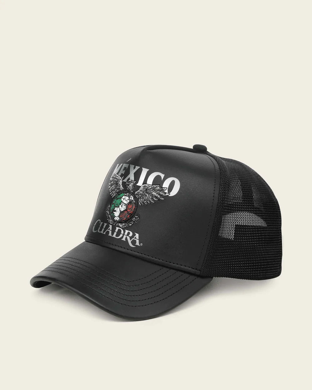 CP002 LIMITED EDITION BLACK LEATHER CAP - MEXICO 2026