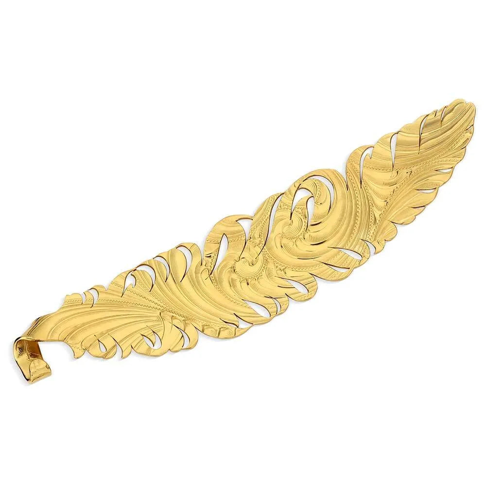 HF5833NE GOLDEN HAT FEATHER