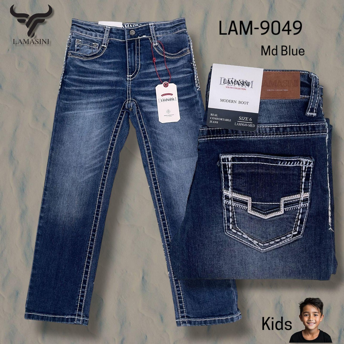 LAM9049 JEANS MODERN BOYS