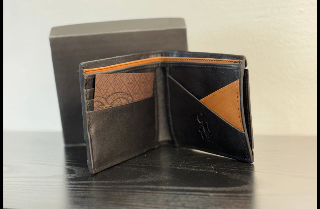 DU616 CUADRA ELEPHANT WALLET BLACK