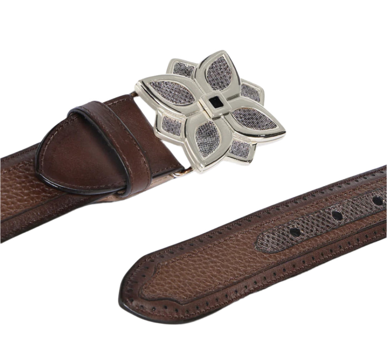 BC419 BELT CARUNGA MACCHIA TOKYO BROWN KARUNG CUADRA