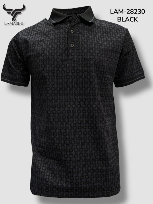 LAM28230 BLACK SHORT SLEEVE SHIRT