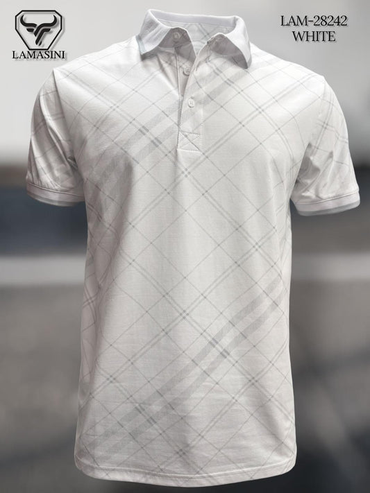 LAM28242 WHITE SHORT SLEEVED SHIRT