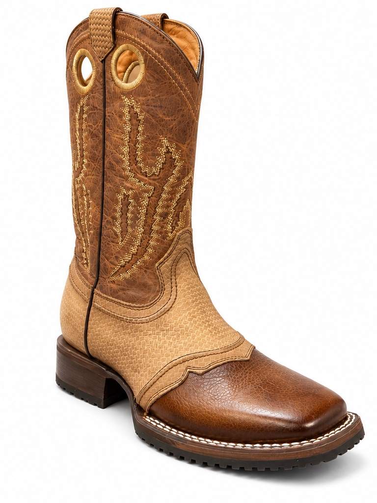 1E66RS RODEO BOOTS CUADRA-MIEL/VOLC BR