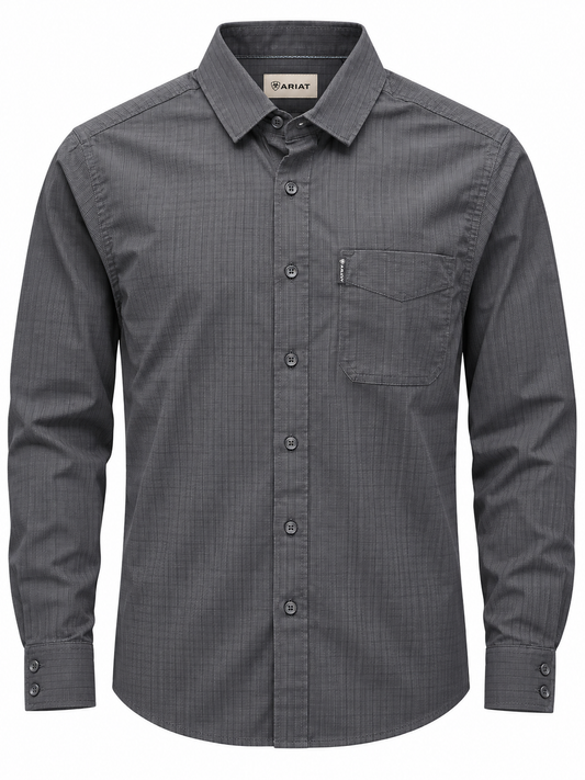 10080663 ARIAT MALCOM MODERN SLIM LONG SLEEVE SHIRT