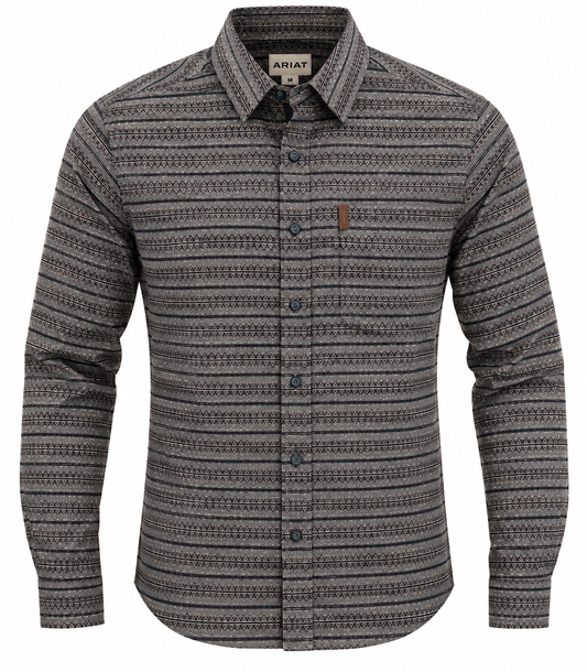 10080607 MICHELANGELO MODERN SLIM LONG SLEEVE SHIRT