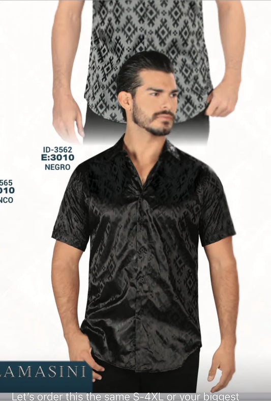 LAM3010 BLACK LONG SLEEVE SHIRT