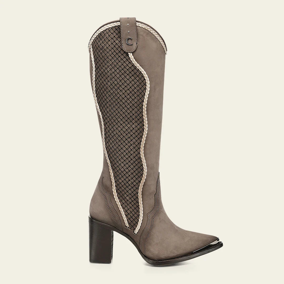 CC335 CUADRA WOMEN'S GENUINE CALFSKIN BOOT GREY