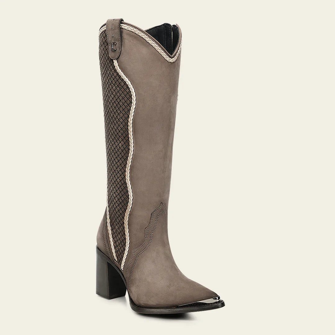 CC335 CUADRA WOMEN'S GENUINE CALFSKIN BOOT GREY