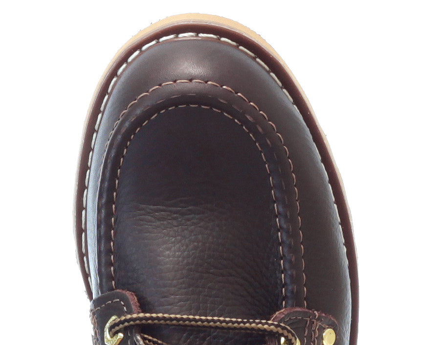 82M28 8" MOC TOE LEATHER-BROWN