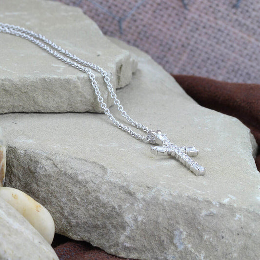 NC3068 Radiant Faith Cross Necklace