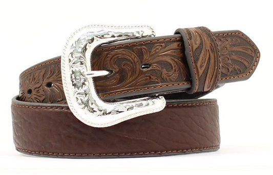 N2438902 Nocona Brown Bullhide Belt