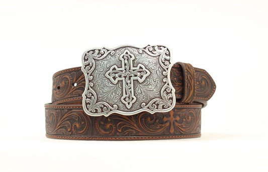 N3483802 Nocona Ladies Tooled Belt