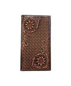N500047902 NOCONA RODEO FLORAL CORNERS BROWN