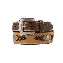N210008908 Nocona Tapered 1 7/8 To 1 1/2 Roughout Lacing Tan