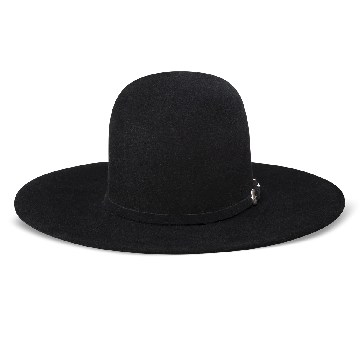 6X MIDNIGHT OPEN CROWN COWBOY HAT RESISTOL [RFMDNT-164207]