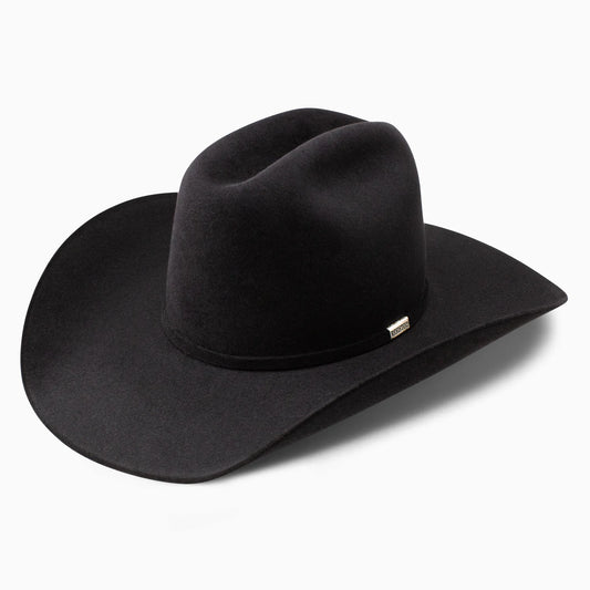 6X HAT RANCH ROAD RESISTOL-BLACK