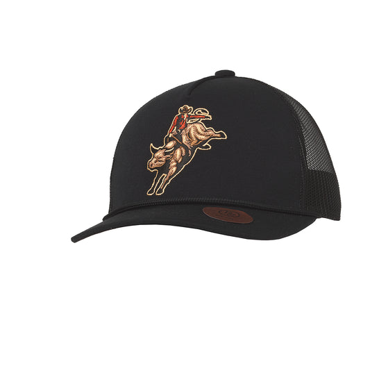191001401 RANH CRAFT ORIGINALS MENS SNAP BACK CAP BULLRIDER BLACK