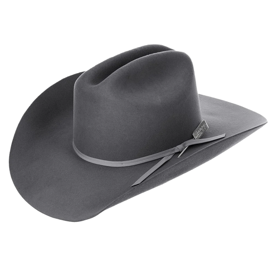 SEA11785 4X LONGHORN SMOKE WOOL WESTERN HAT