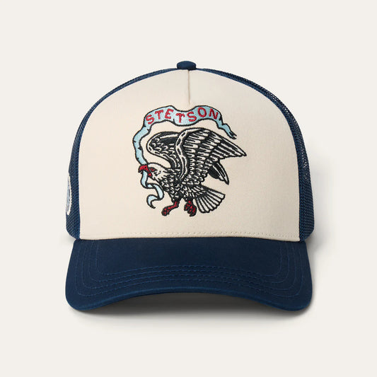 SCSEAT-000748AL EAGLE TRUCKER HAT