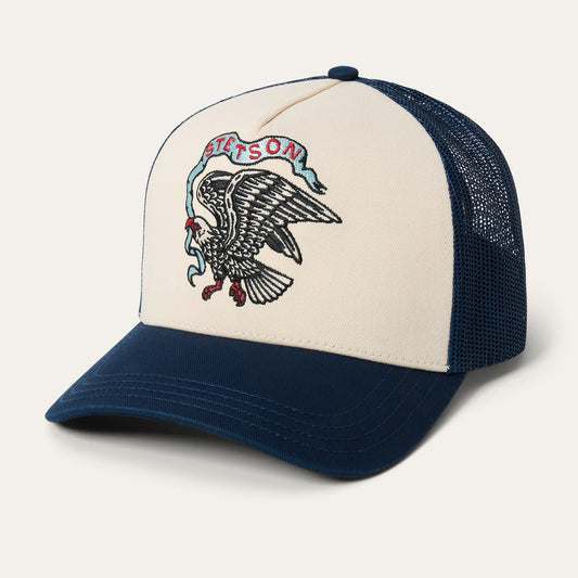 SCSEAT-000748AL EAGLE TRUCKER HAT