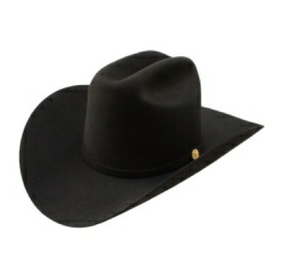 100X GOLDEN EAGLE STETSON BLACK FELT HAT