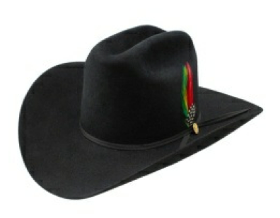 6X RANCHER BLACK 160TH EDITION STETSON FELT HAT