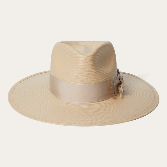 ATACAMA STRAW FEDORA HATS 61 SILVERBELLY