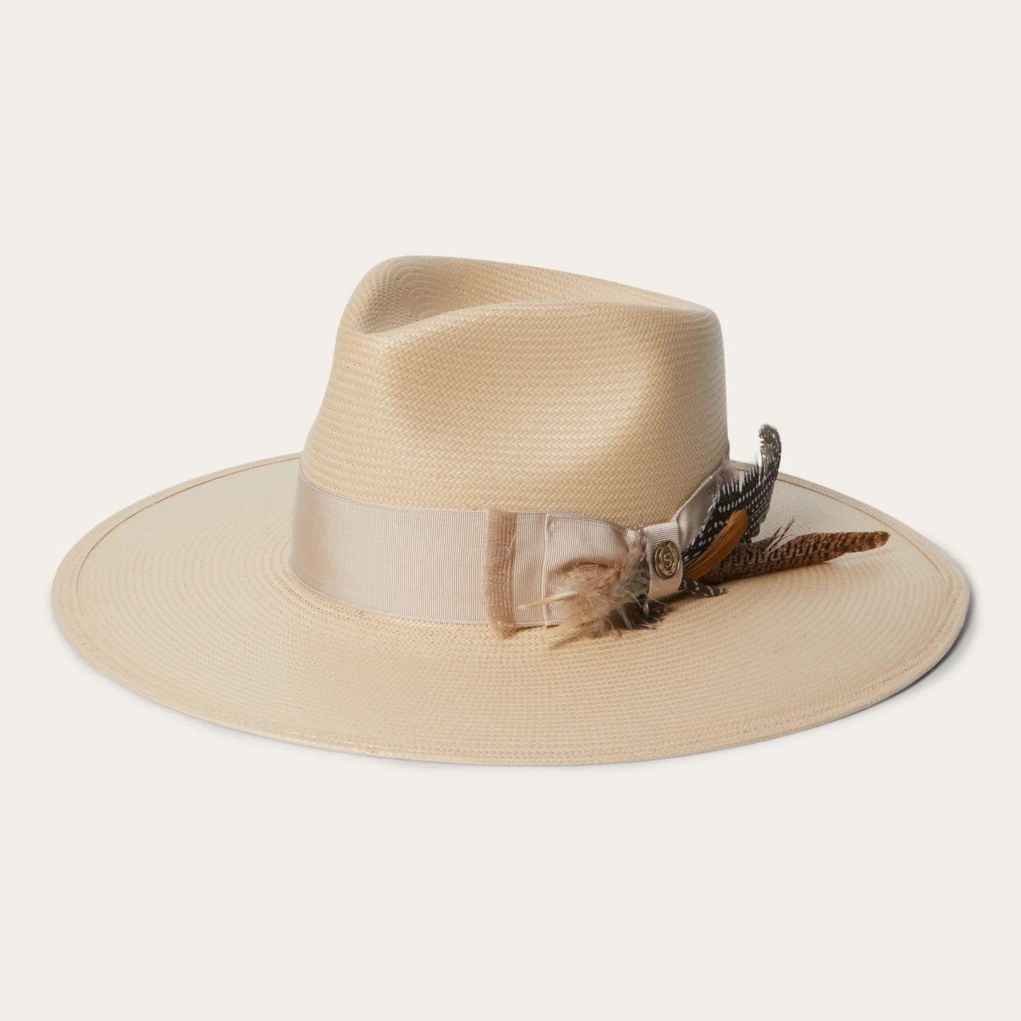 ATACAMA STRAW FEDORA HATS 61 SILVERBELLY