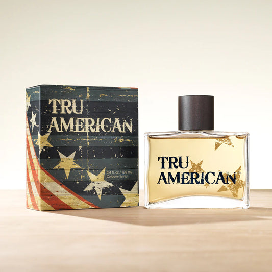 TRU AMERICAN COLOGNE SPRAY-3.4oz