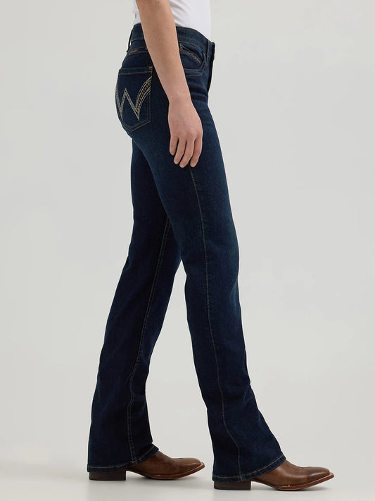 WRQ20VA Women's Wrangler Ultimate Riding Jean Q-Baby Mid-Rise Bootcut