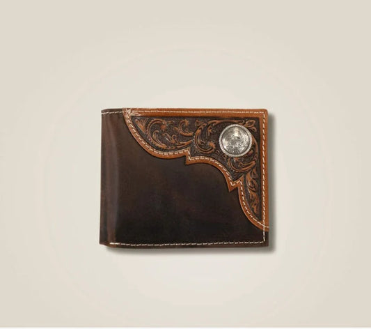 A3532408 Ariat Distressed Bifold Wallet