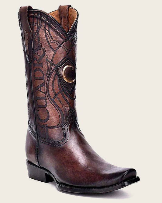 CU347 CUADRA CHESNUT LASER BOOTS