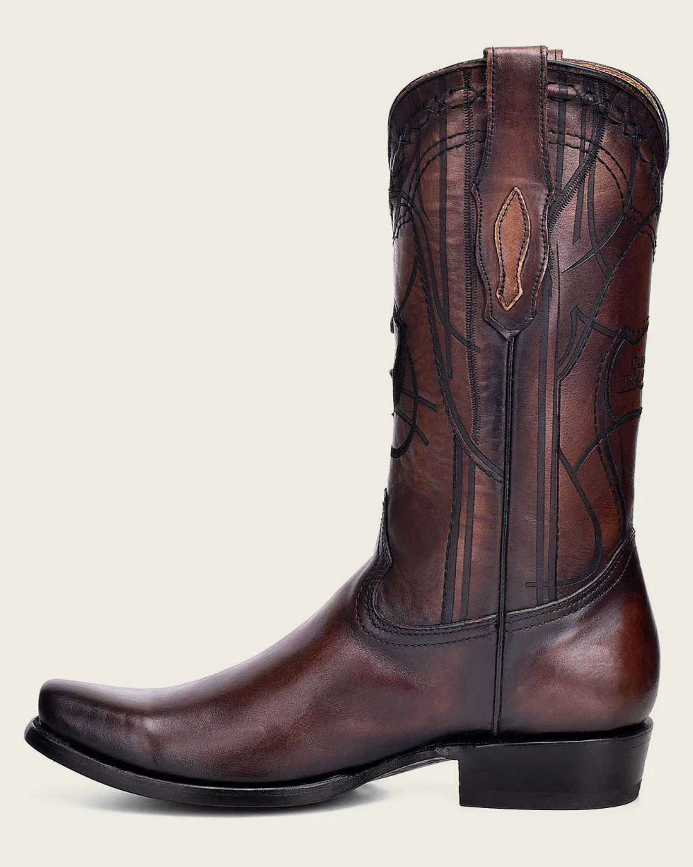 CU347 CUADRA CHESNUT LASER BOOTS