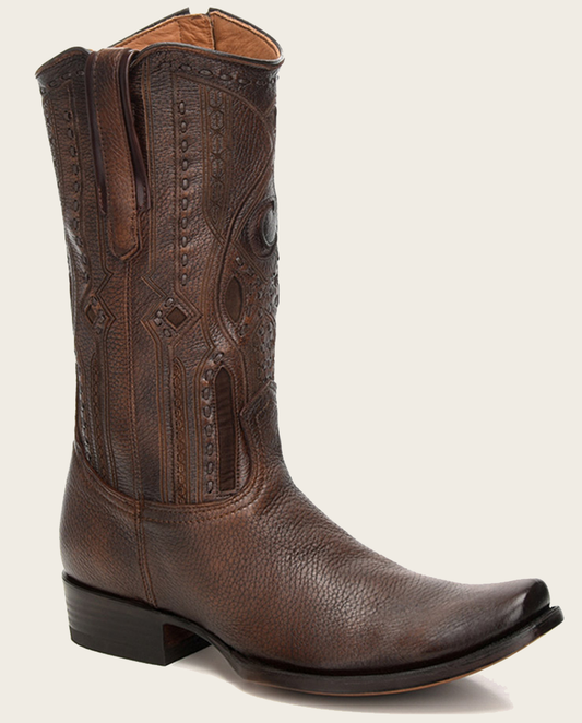 CU251 CUADRA DEER LEATHER BROWN BOOTS