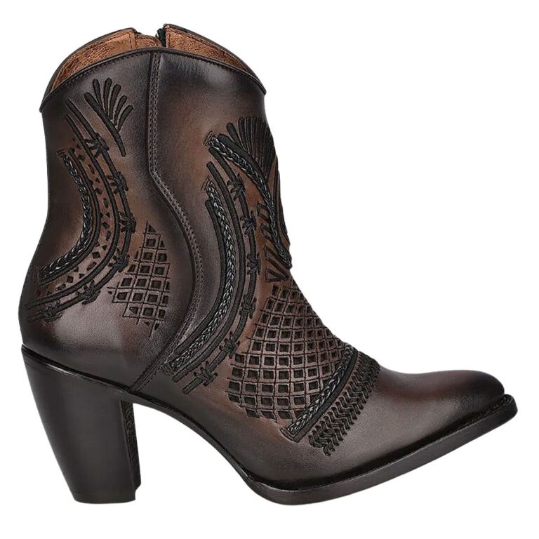 CU635 3F91RS LD EMBROIDERY BOOT-MAPLE