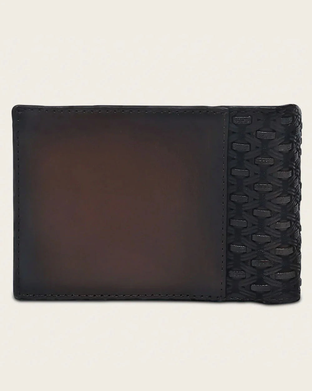 DU703 HONEY INTERWOVEN WALLET